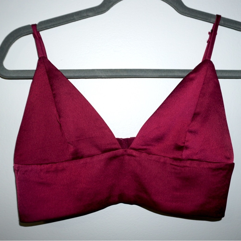 Forever 21 Maroon Bralette. Size S.